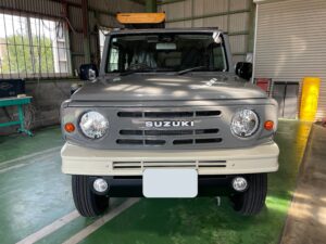 ジムニー 社外外装取り付け