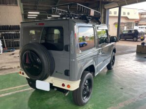 ジムニー 社外外装取り付け